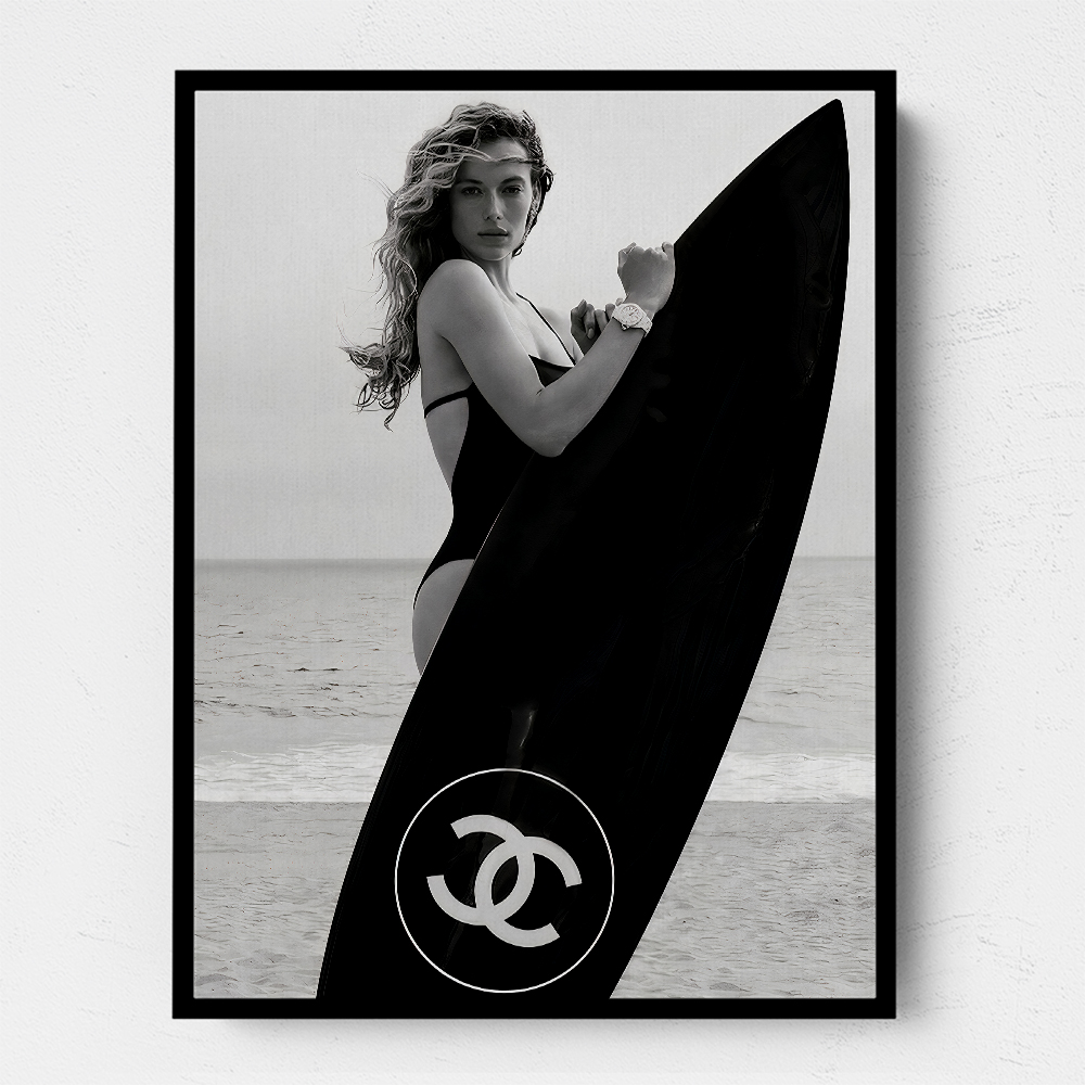 Chanel Surfer Girl 2 Wall Art